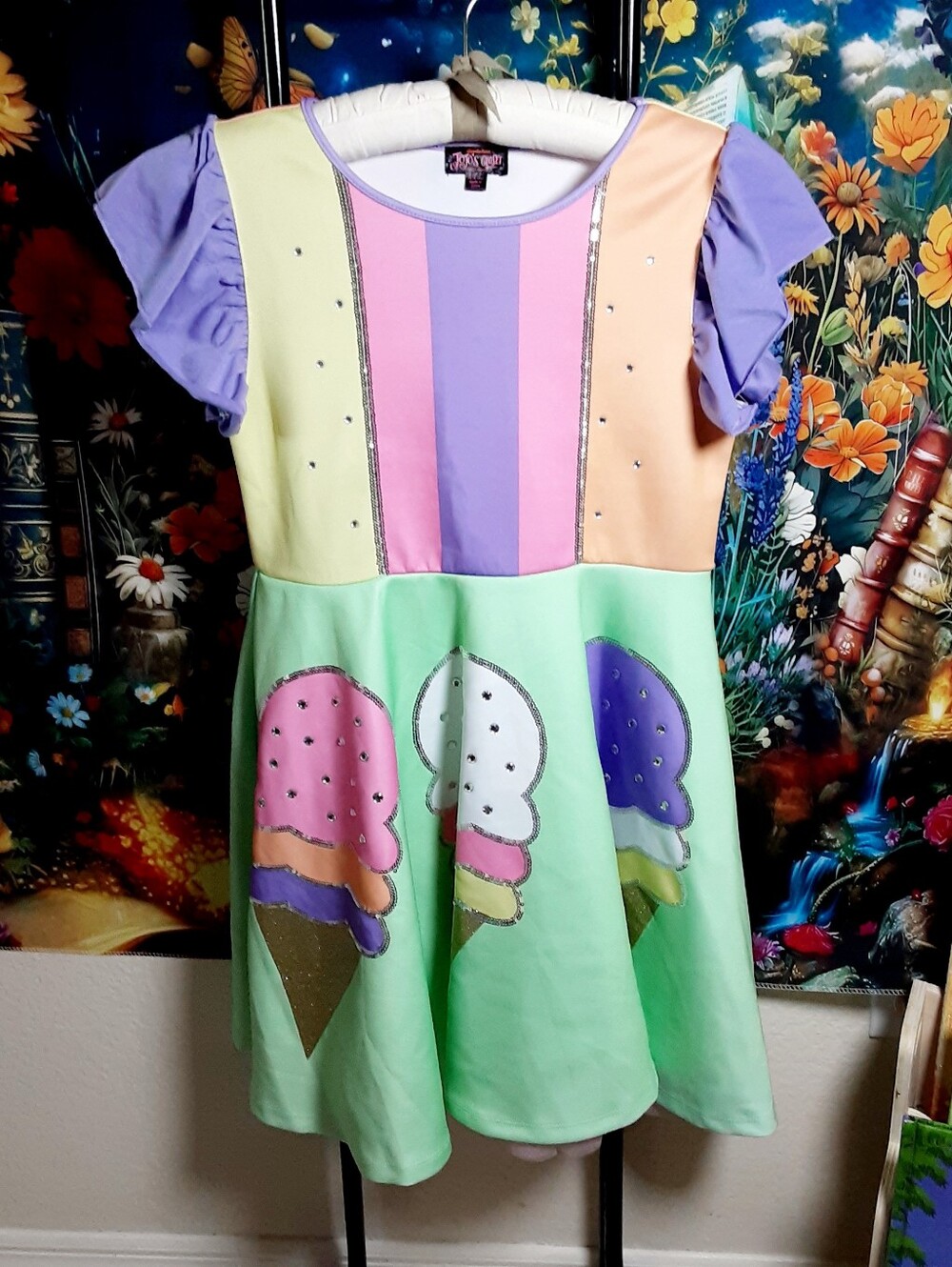Nickelodeon Jo Jo's Siwa Ice Cream Tulle Dress